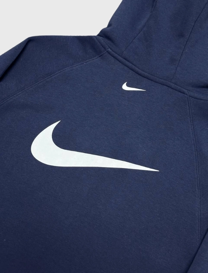 NSW Double Swoosh Full-Zip Hoodie – Lacivert