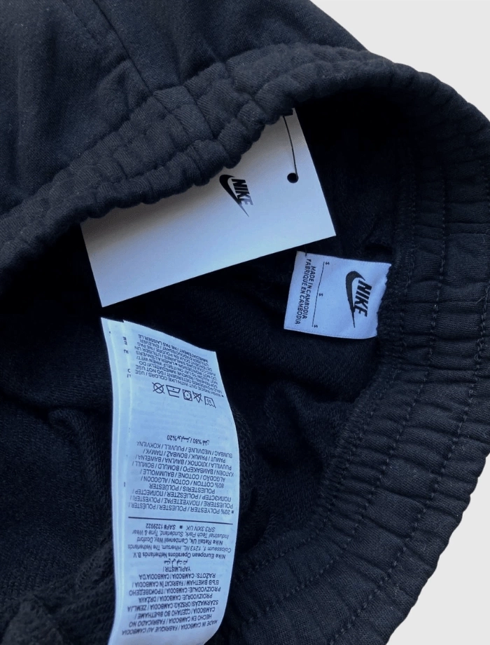 NSW Double Swoosh Jogger – Siyah