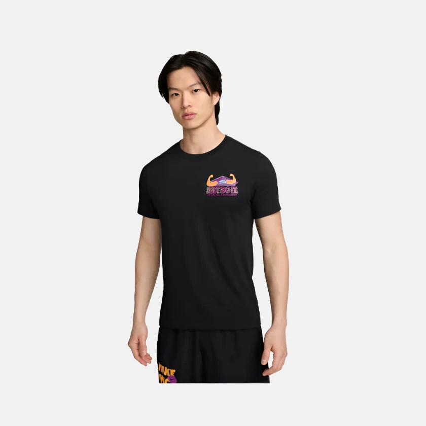 NSW Dri-Fit Fitness T-SHIRT– Siyah