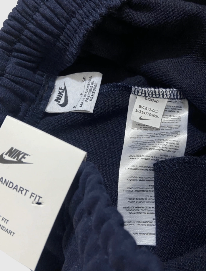 NSW Elipse Swoosh Şort – Lacivert