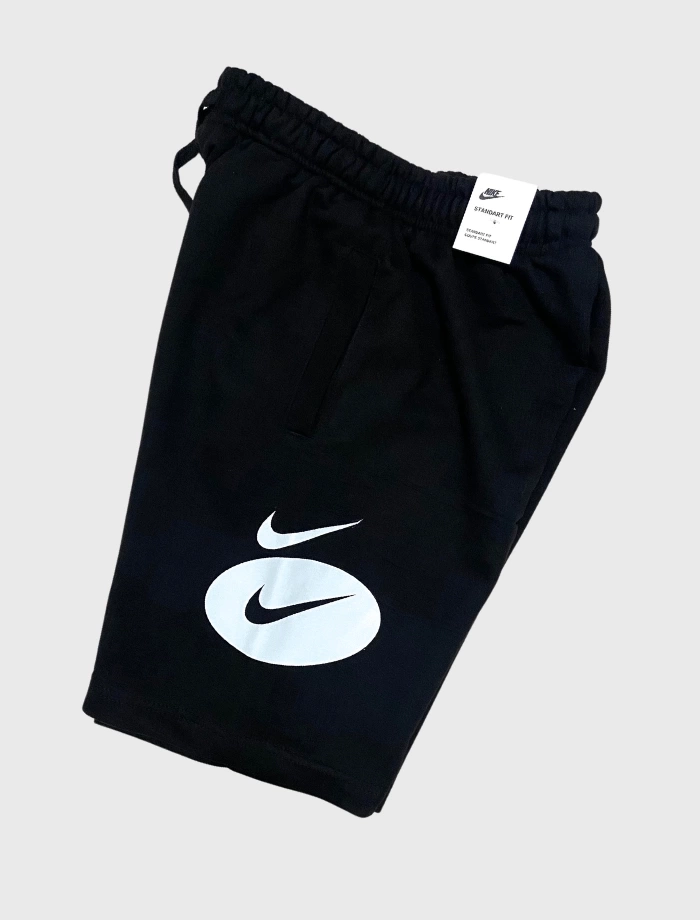 NSW Elipse Swoosh Şort – Siyah