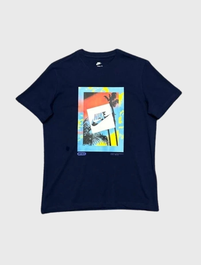 NSW Heatwave Palm Graphic T-shirt – Lacivert