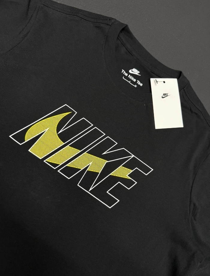 NSW In Clored Logo T-shirt – Siyah