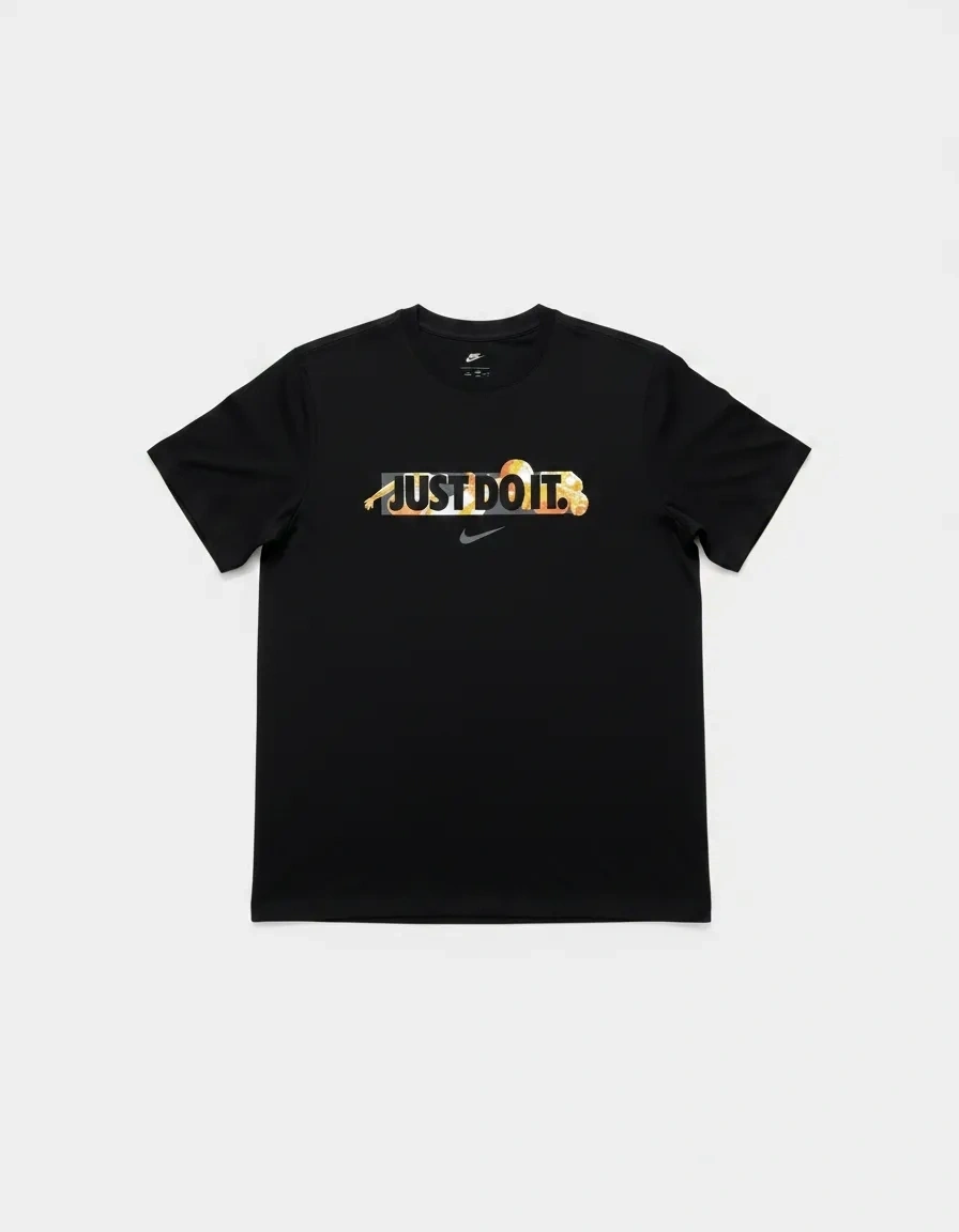 NSW Just Do It Block T-shirt - Siyah