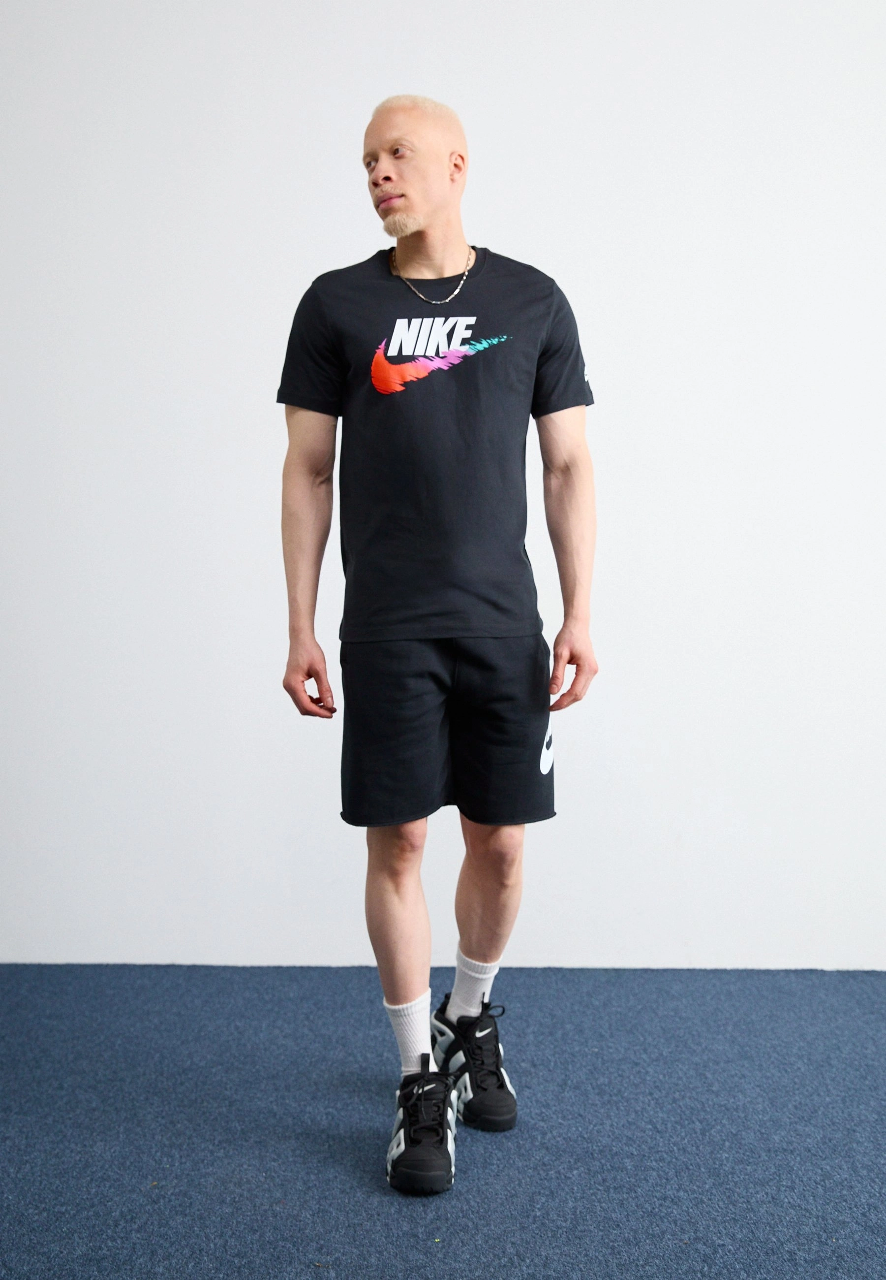 NSW Orange Swoosh T-shirt - Siyah