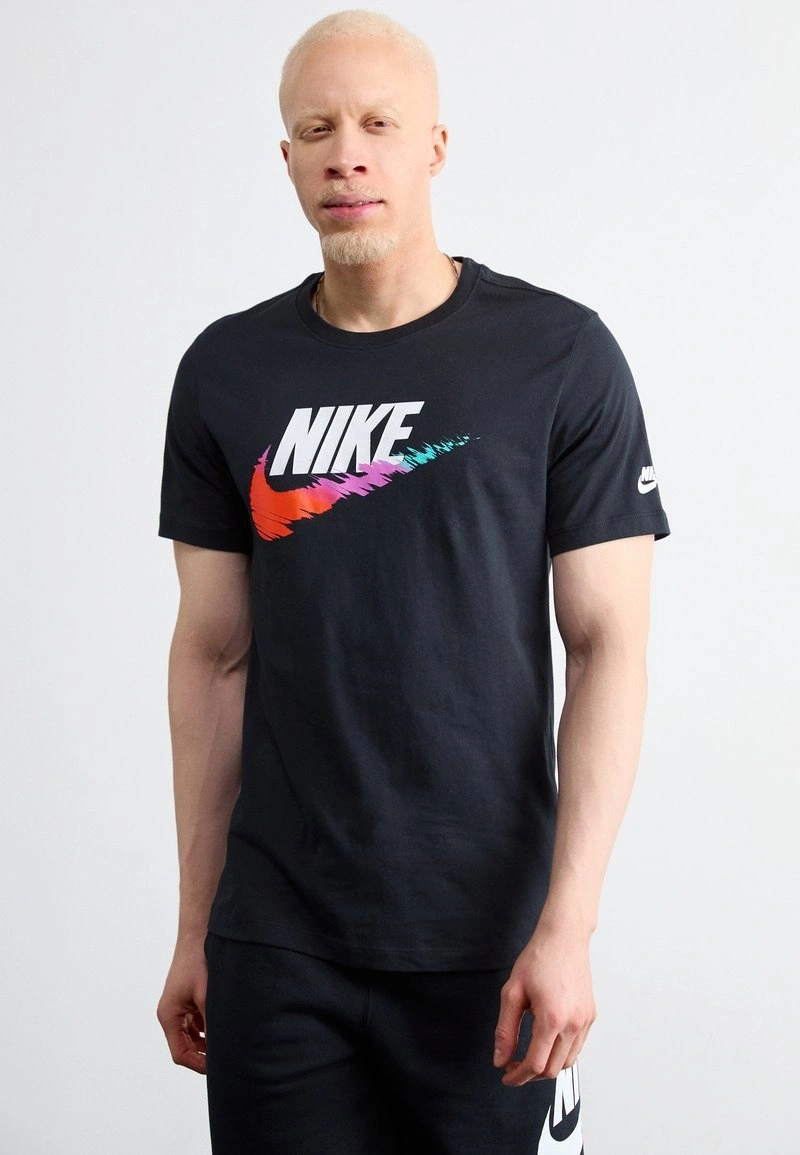NSW Orange Swoosh T-shirt - Siyah