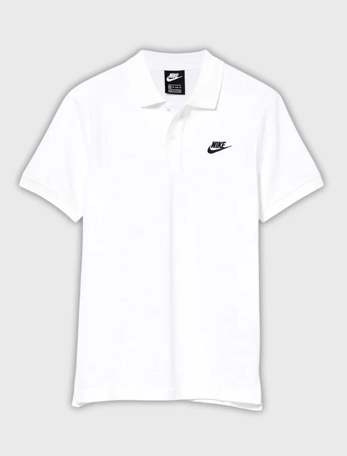 NSW Polo Yaka T-shirt – Beyaz