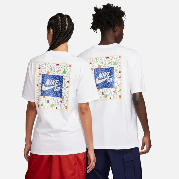 NSW SB Broken T-shirt – Beyaz
