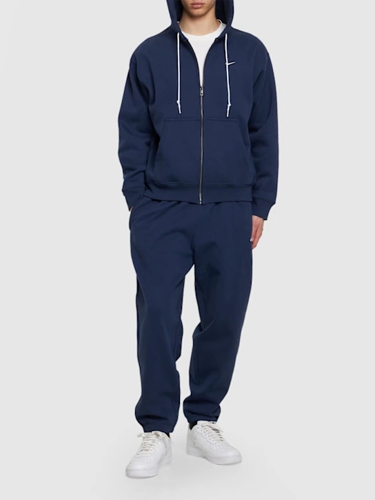 NSW Solo Swoosh Full-zip Hoodie – Lacivert