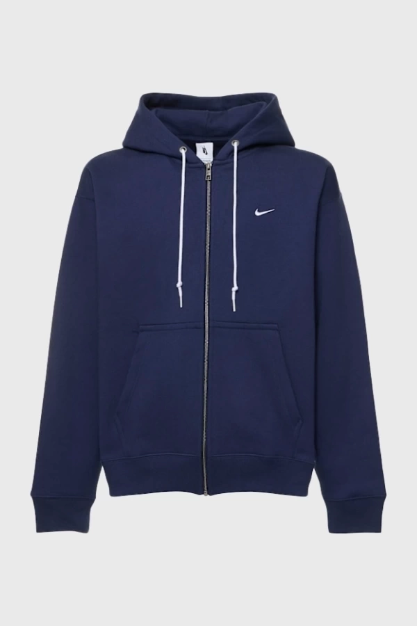 NSW Solo Swoosh Full-zip Hoodie – Lacivert