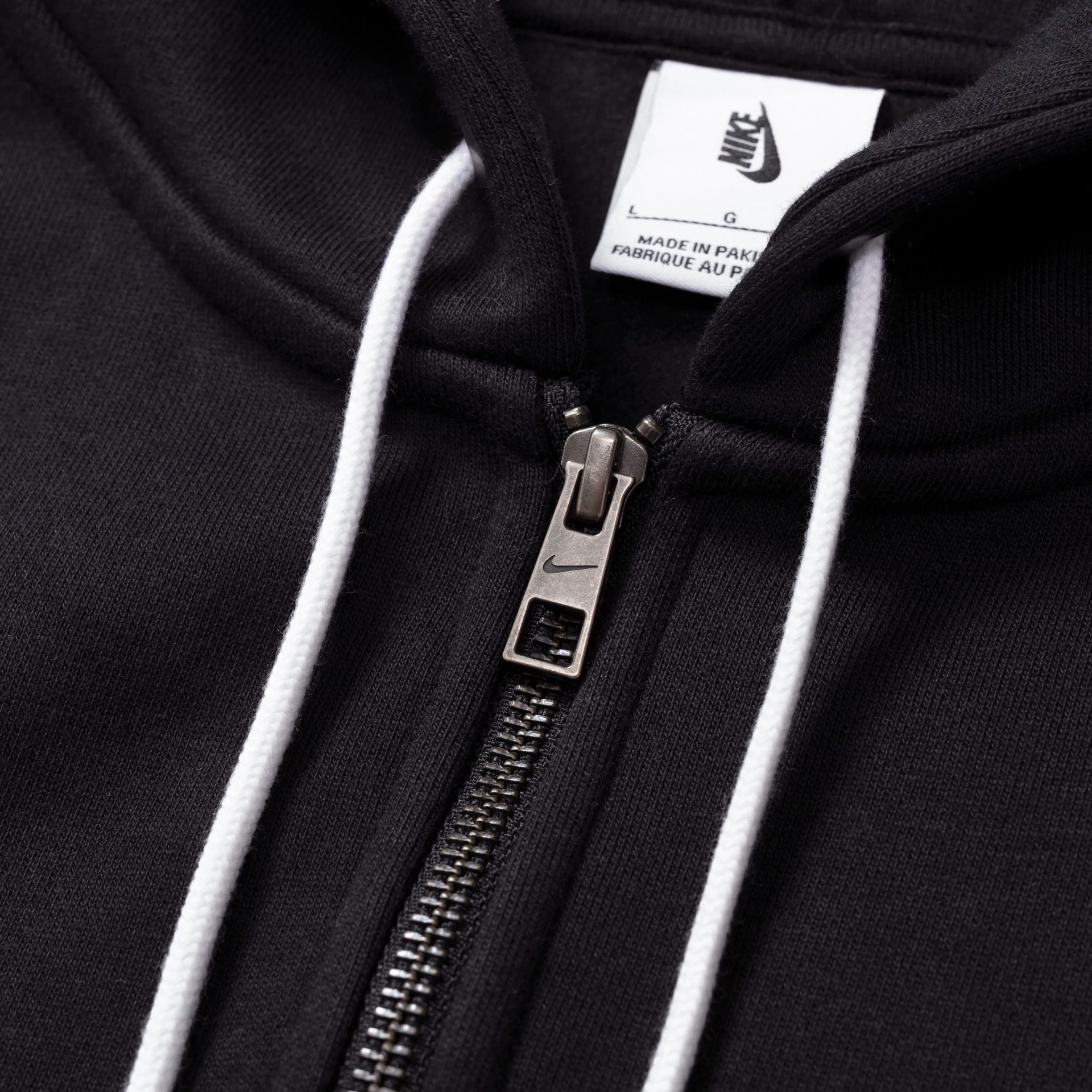 NSW Solo Swoosh Full-zip Hoodie – Siyah