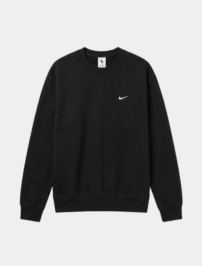 NSW Solo Swoosh Sweatshirt – Siyah