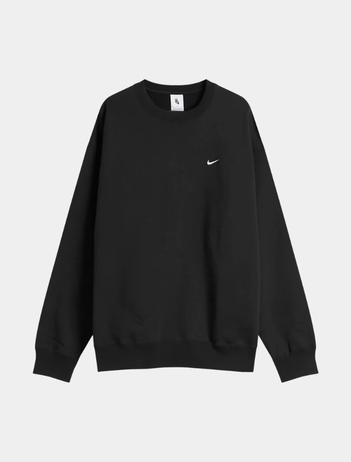NSW Solo Swoosh Sweatshirt – Siyah
