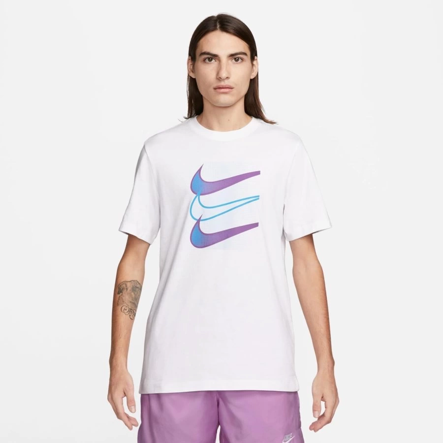 NSW Swoosh Sole T-shirt - Beyaz