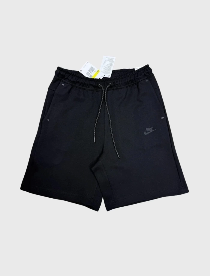 NSW Tech Fleece Şort – Siyah