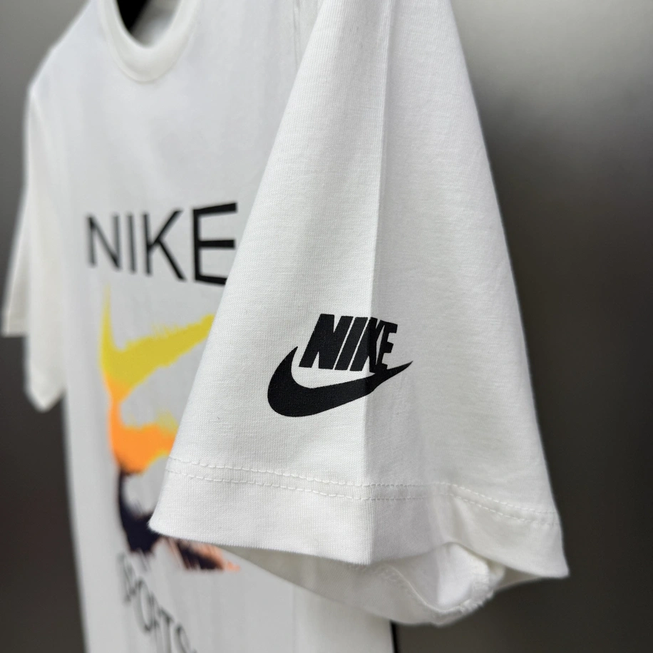 NSW Three Color Swoosh T-shirt - Beyaz