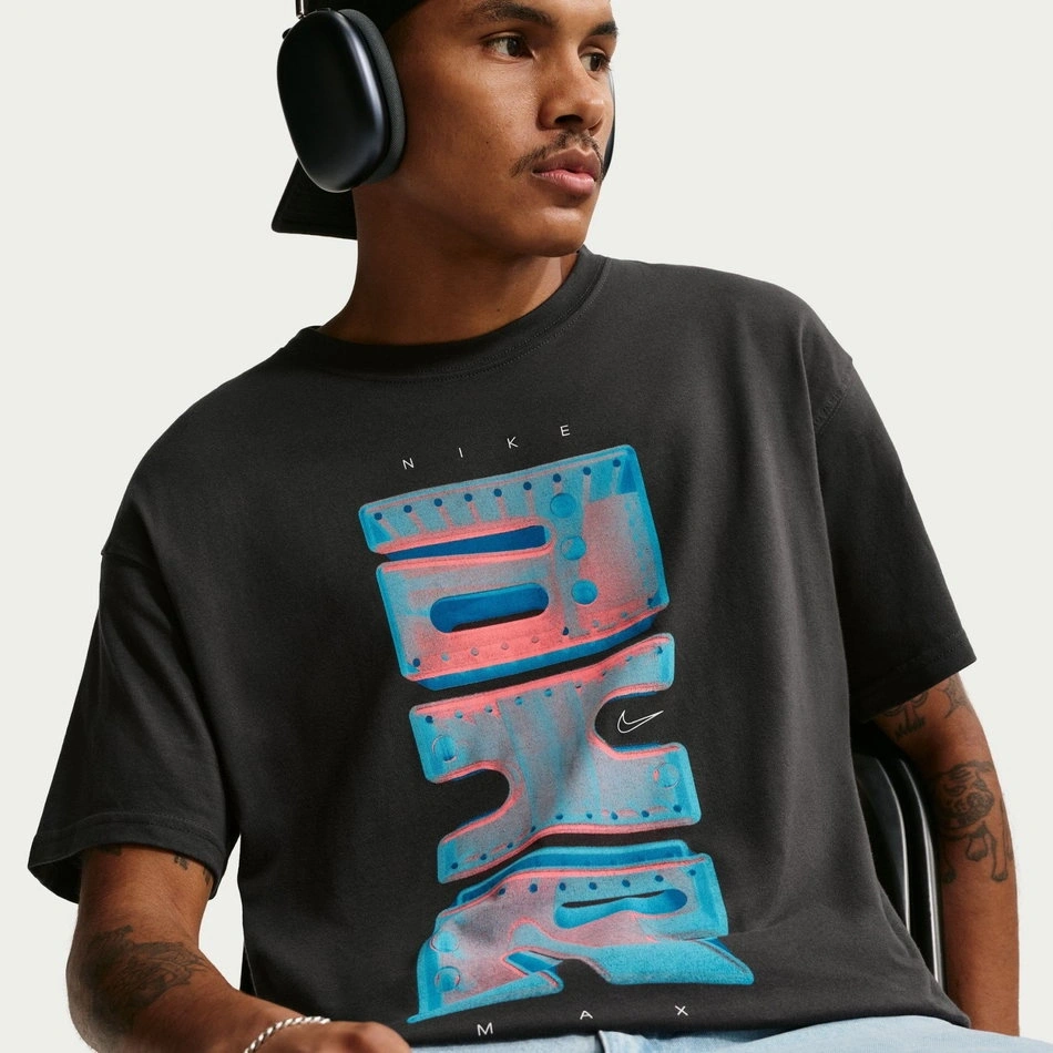 NSW Wave AIR Oversize T-shirt - Siyah