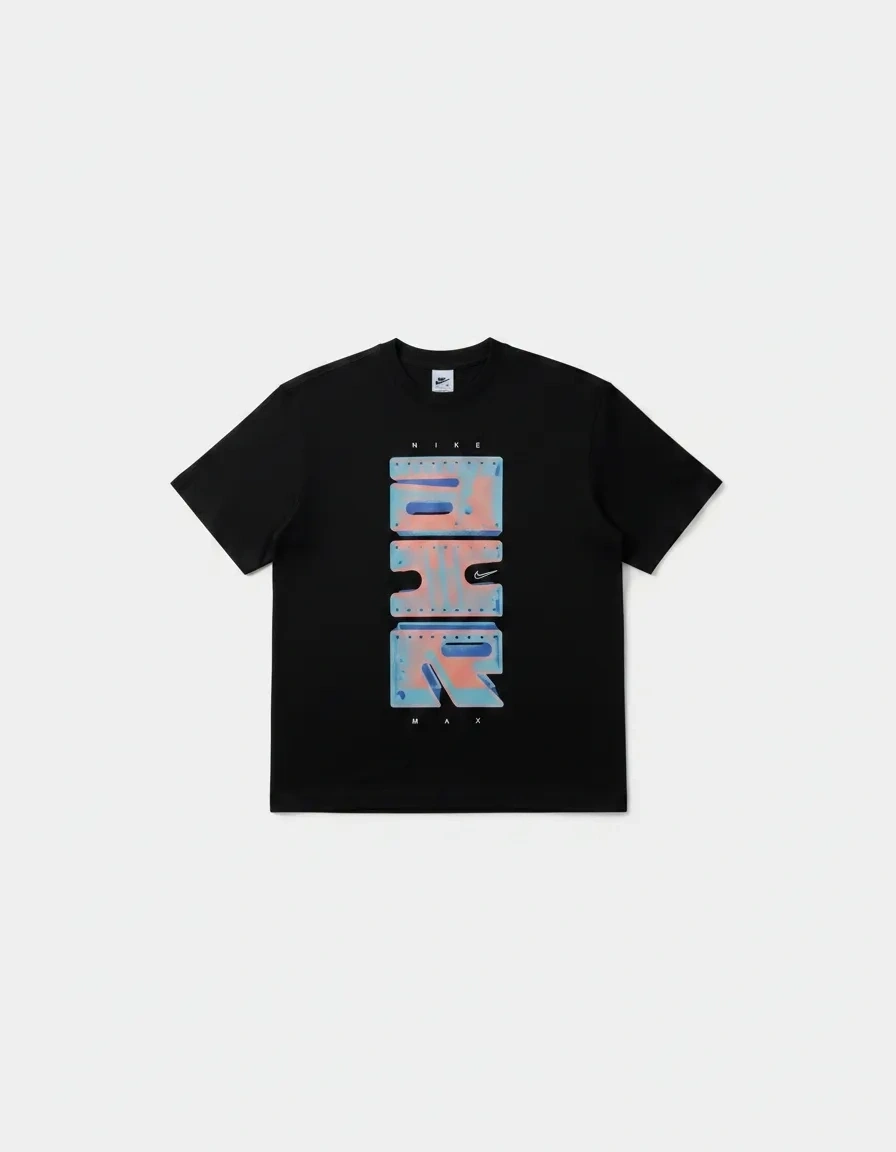 NSW Wave AIR Oversize T-shirt - Siyah