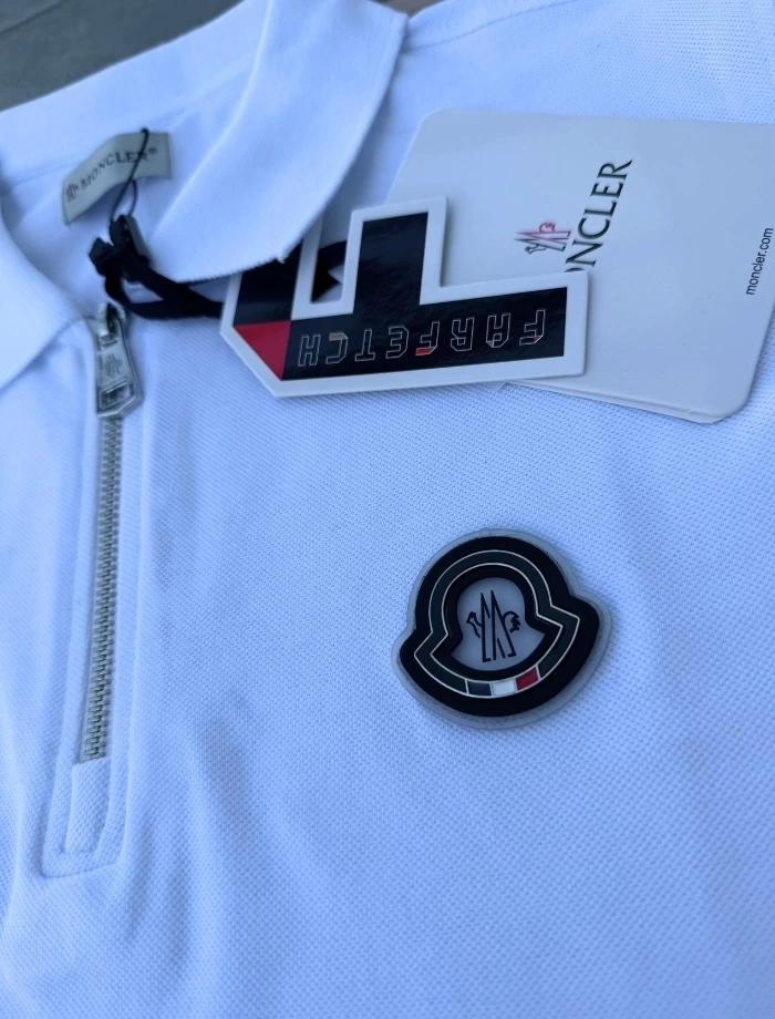 MNCLR Rigging Polo T-shirt – Beyaz