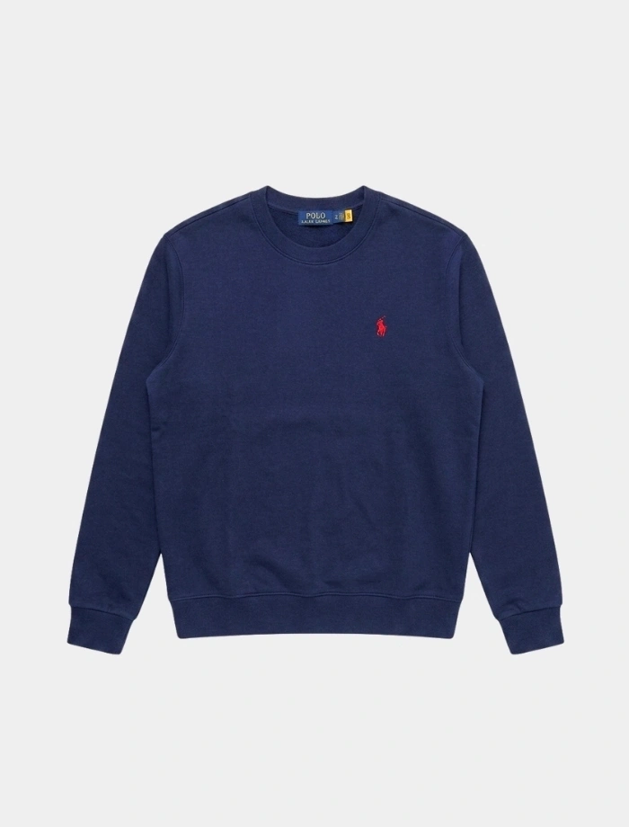 Ralph L. İşleme Logo Sweatshirt – Lacivert