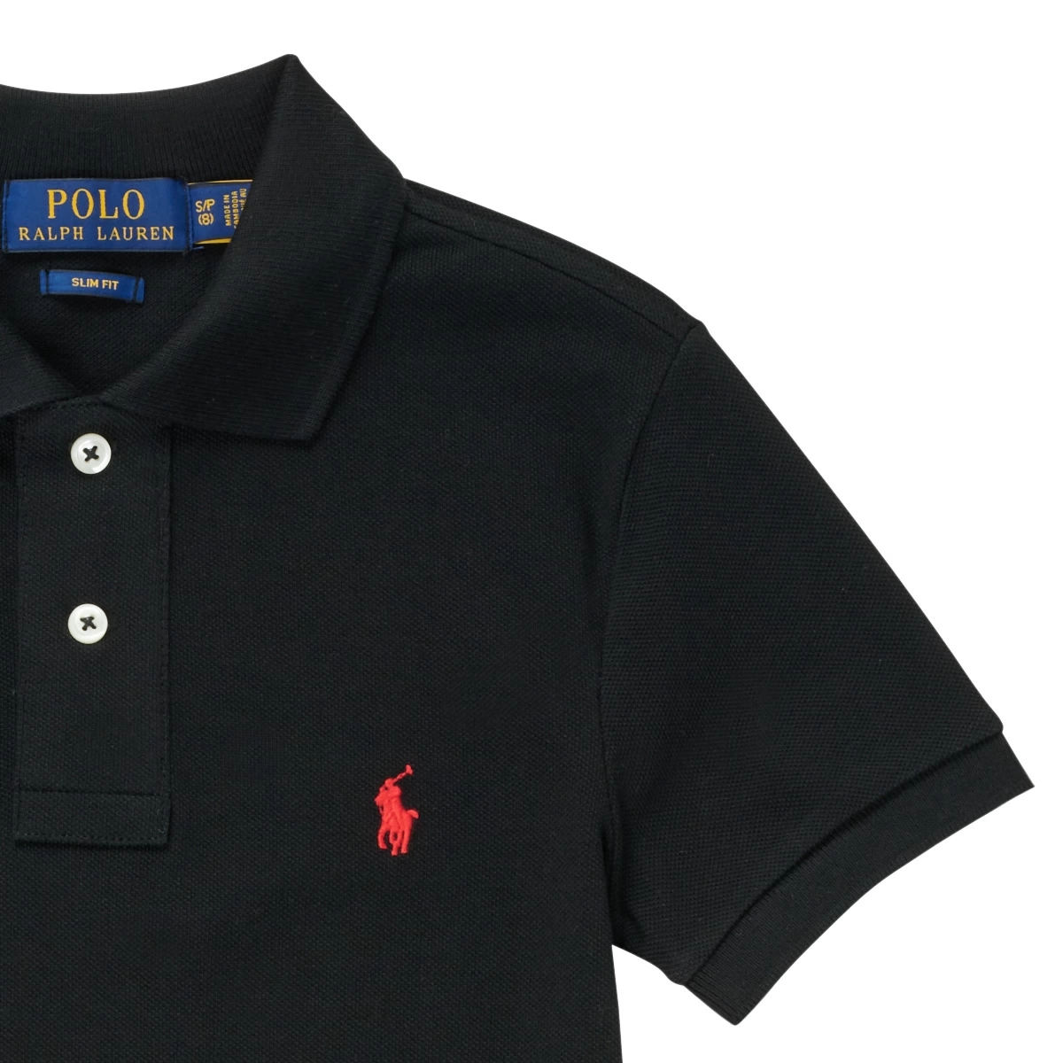 Raphl L. Basic Polo T-shirt - Siyah