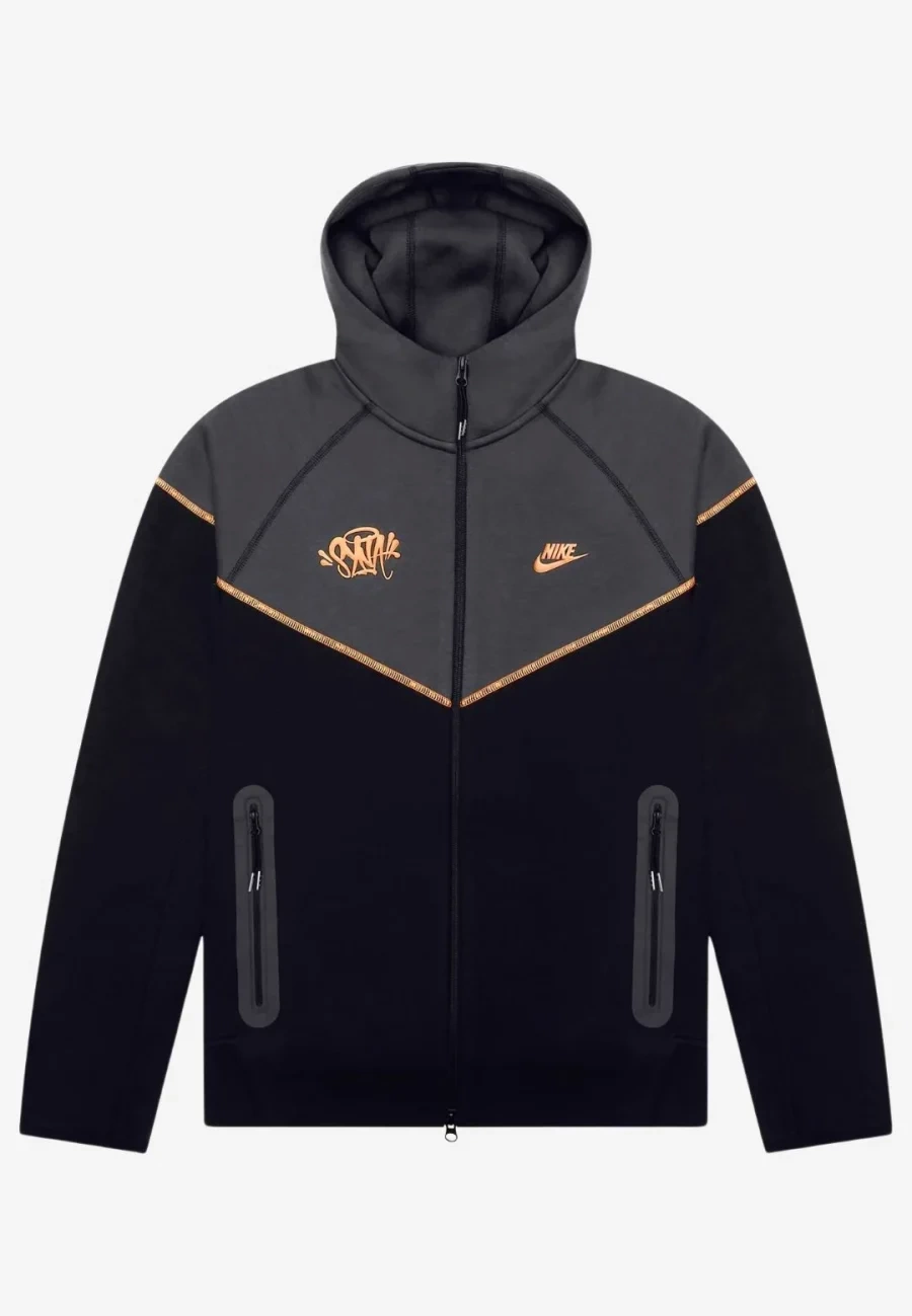 SYNA x Tech Fleece Full-Zip Hoodie – Siyah