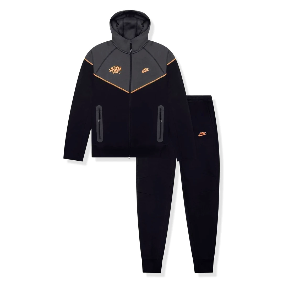 SYNA x Tech Fleece Full-Zip Hoodie – Siyah
