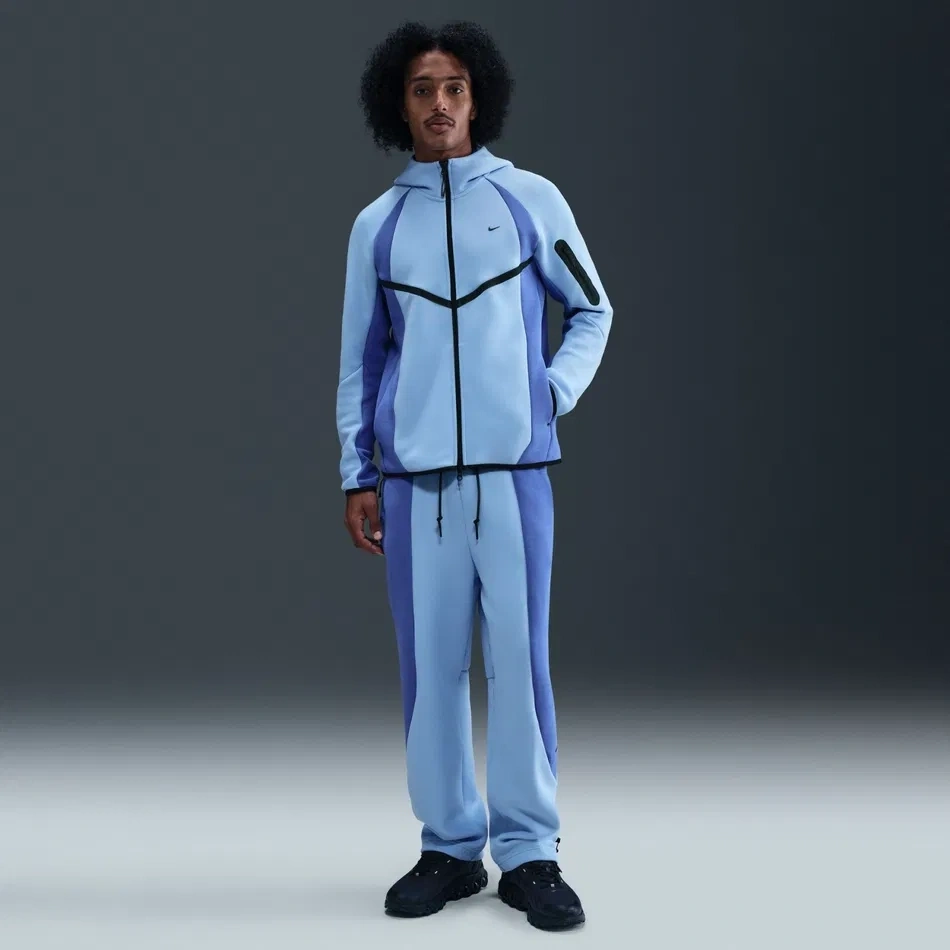 Tech Fleece 2026 Premium Pro FZ Tracksuit Eşofman Takımı - Blue