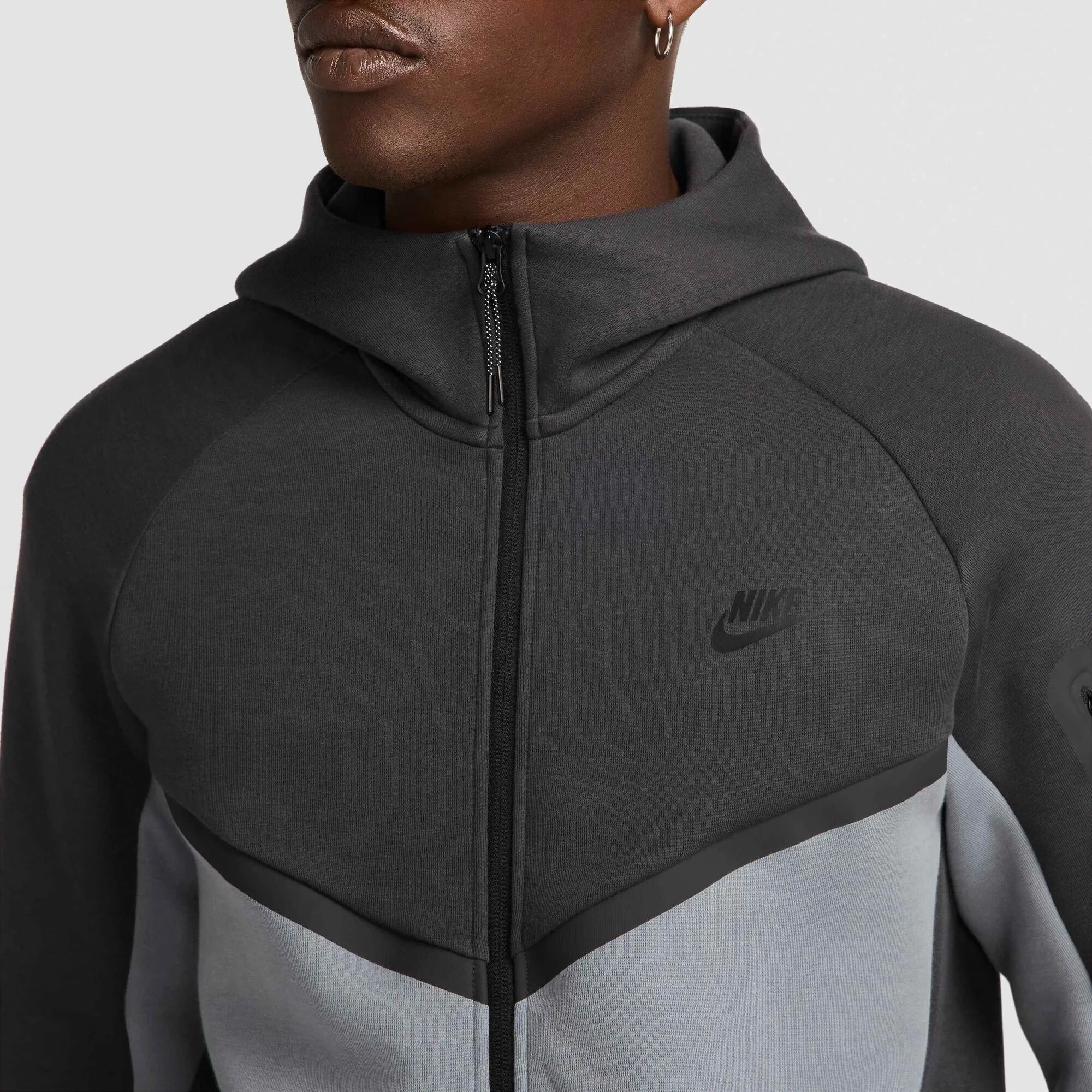 Tech Fleece 5th GEN Full-Zip Hoodie – Cool Grey