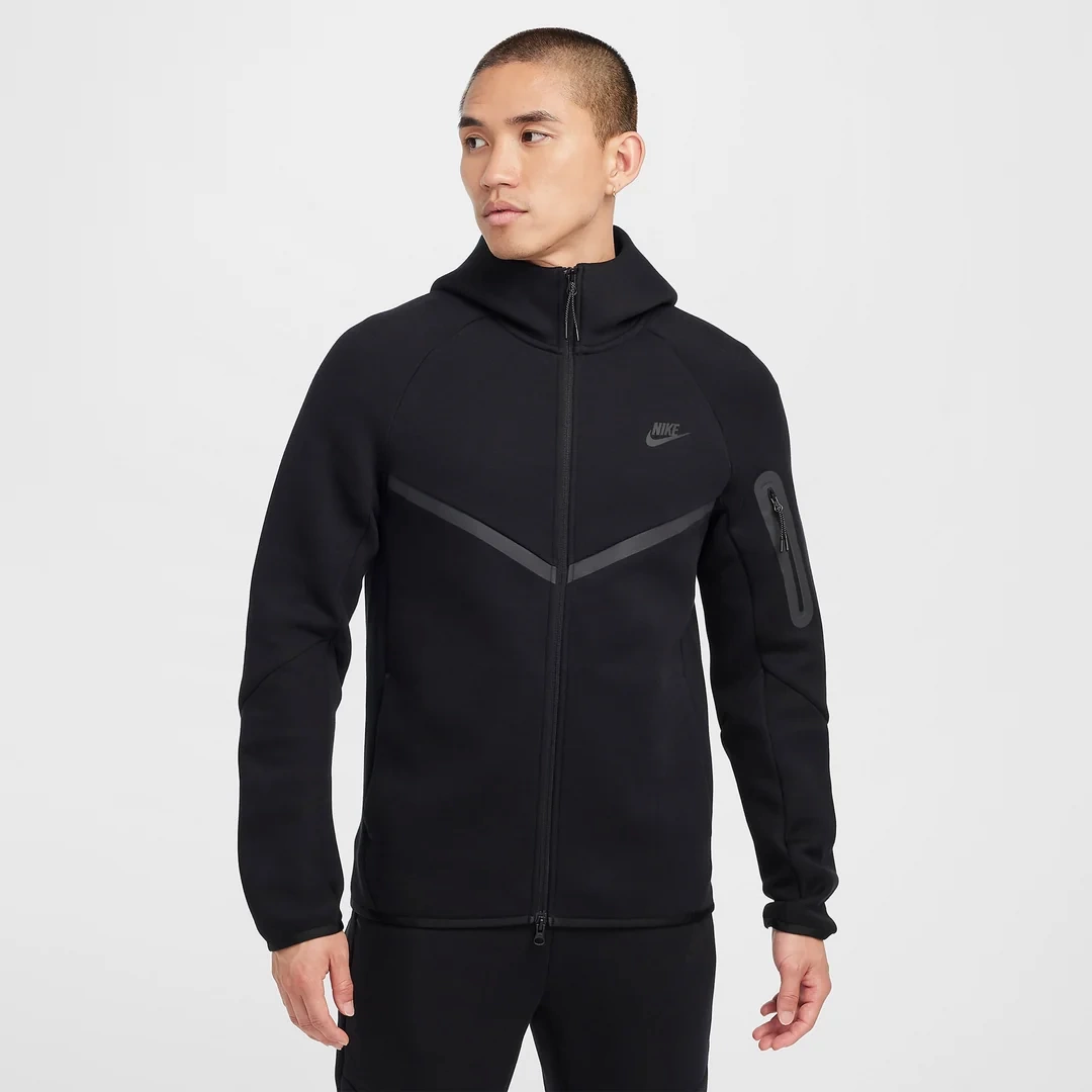 Tech Fleece 5th GEN Full-Zip Hoodie – Siyah