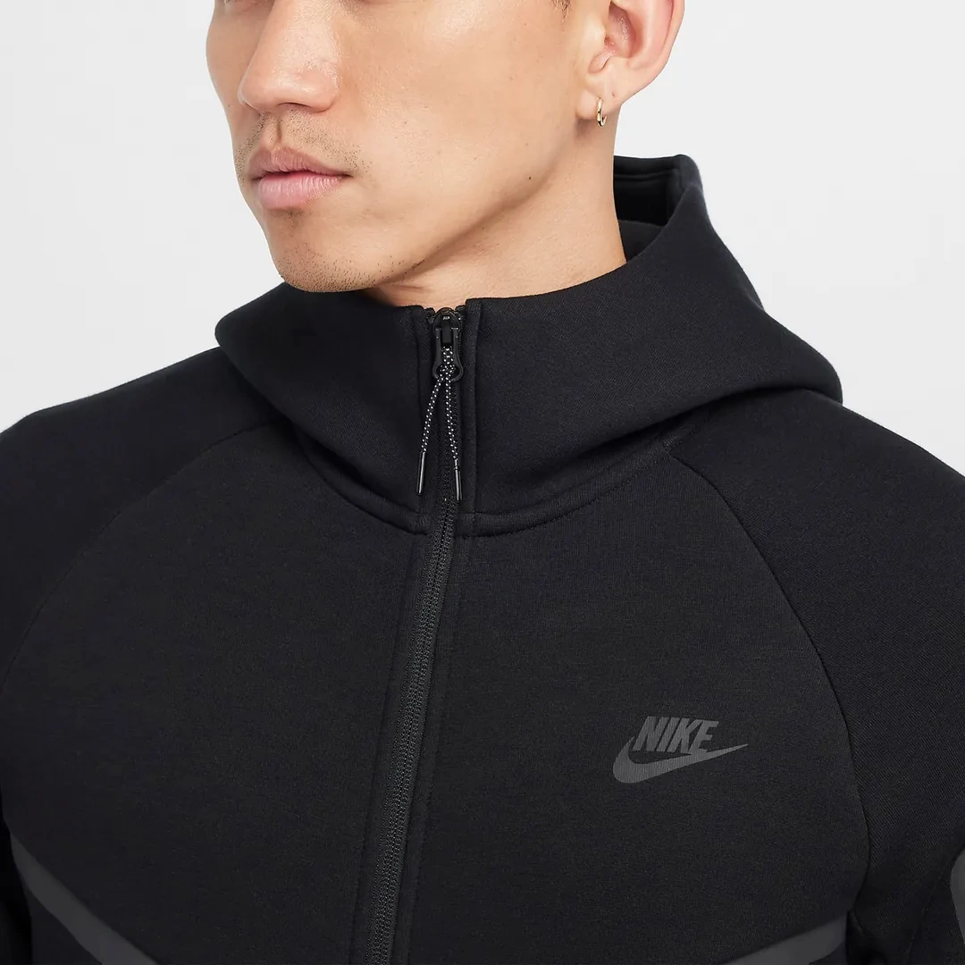 Tech Fleece 5th GEN Full-Zip Hoodie – Siyah