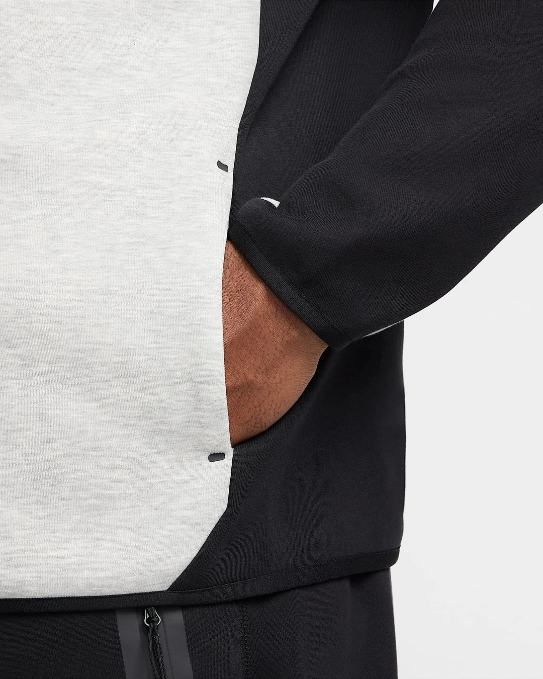 Tech Fleece 5th GEN Full-Zip Hoodie – Siyah/Gri