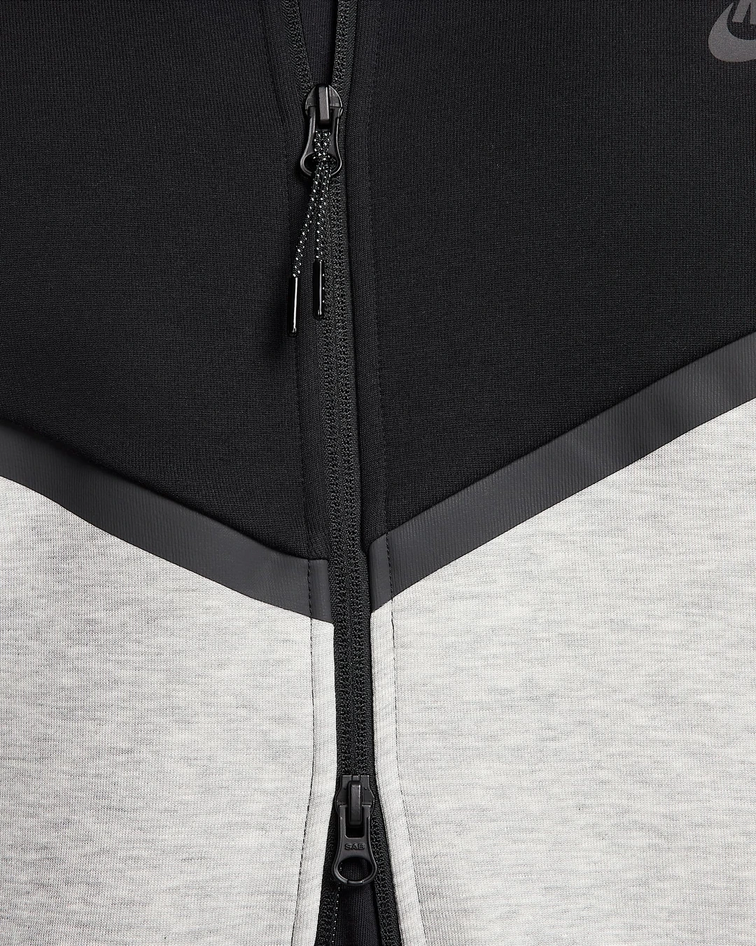 Tech Fleece 5th GEN Full-Zip Hoodie – Siyah/Gri