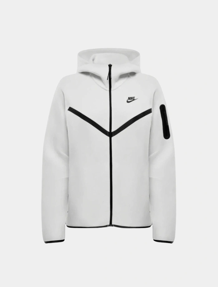 Tech Fleece 5th GEN Full-Zip Hoodie – White