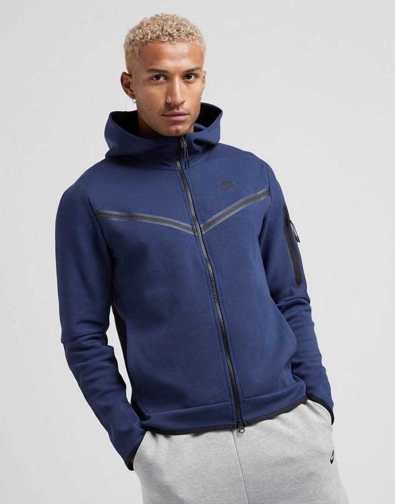 Tech Fleece Full-zip Hoodie - Lacivert