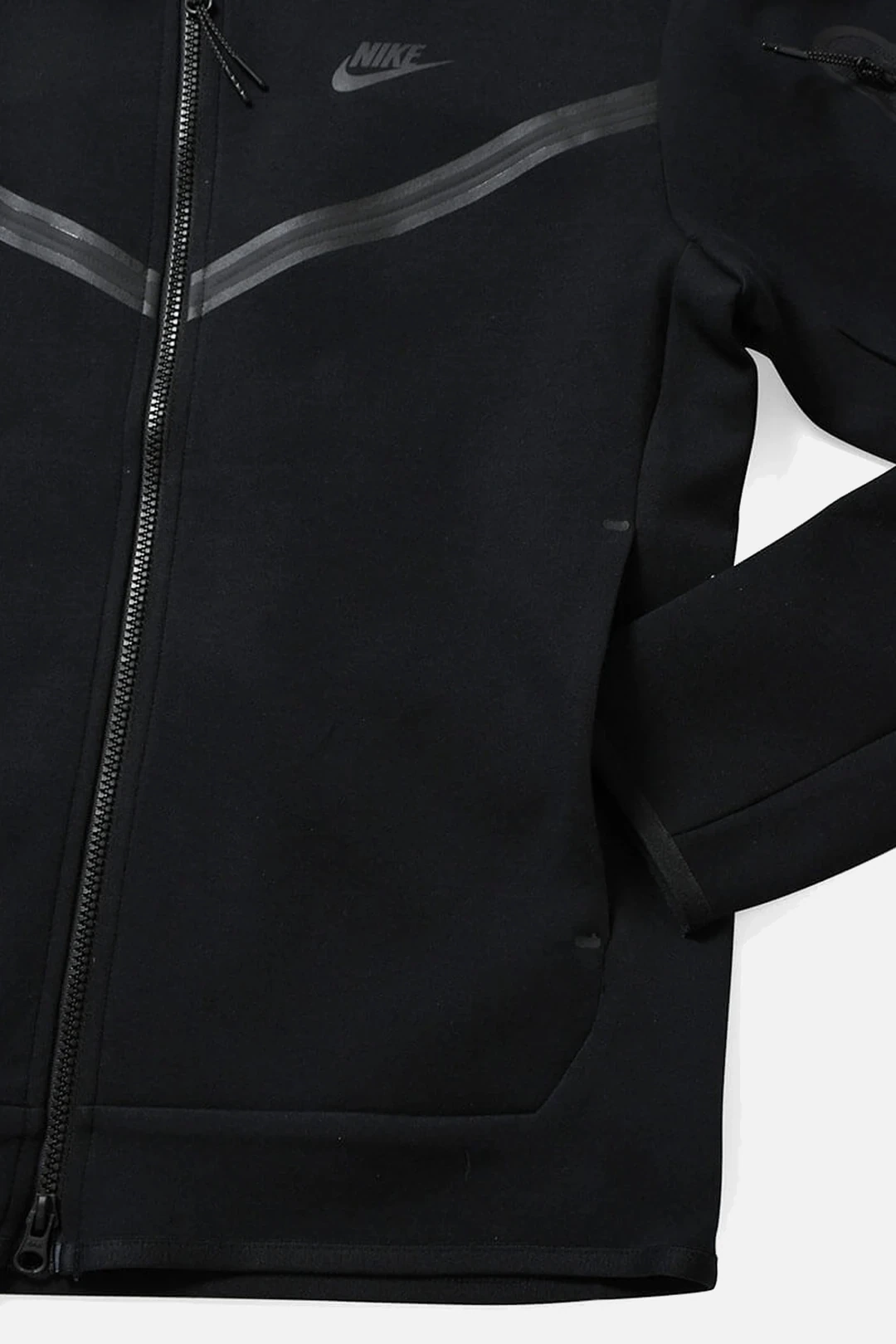 Tech Fleece Full-zip Hoodie - Siyah