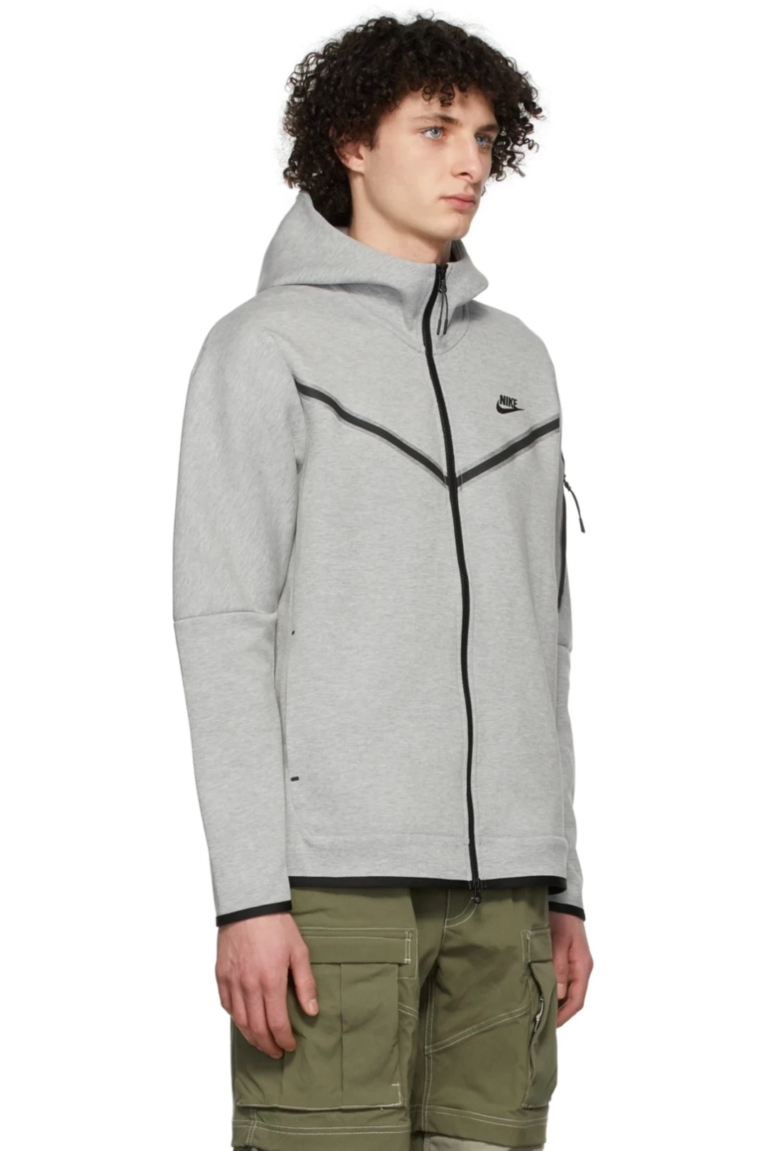 Tech Fleece Full-zip Hoodie - Gri