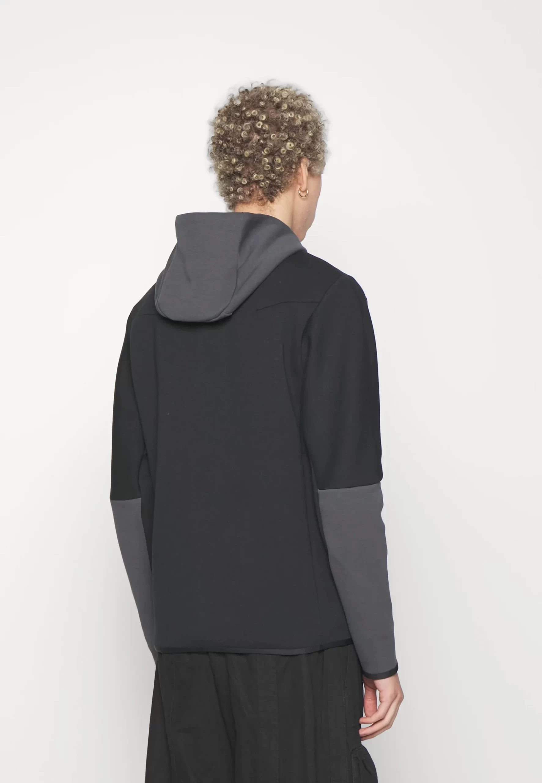 Tech Fleece Full-zip Hoodie - Siyah/Ant/Yeşil