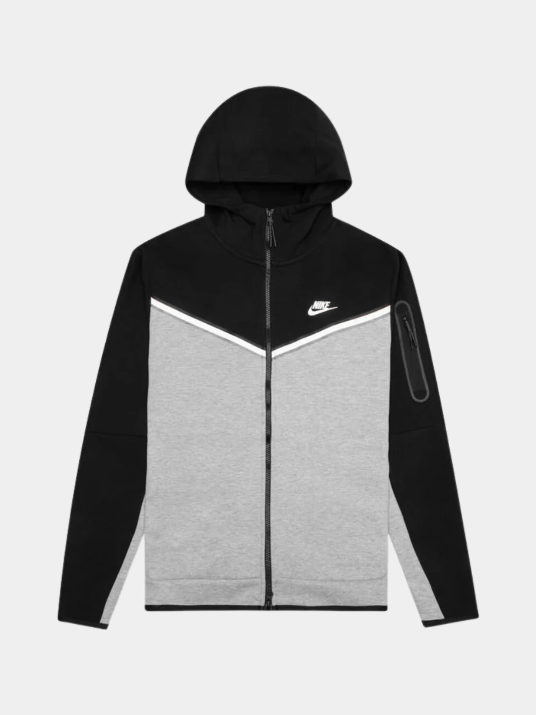 Tech Fleece Full-zip Hoodie - Siyah/Gri
