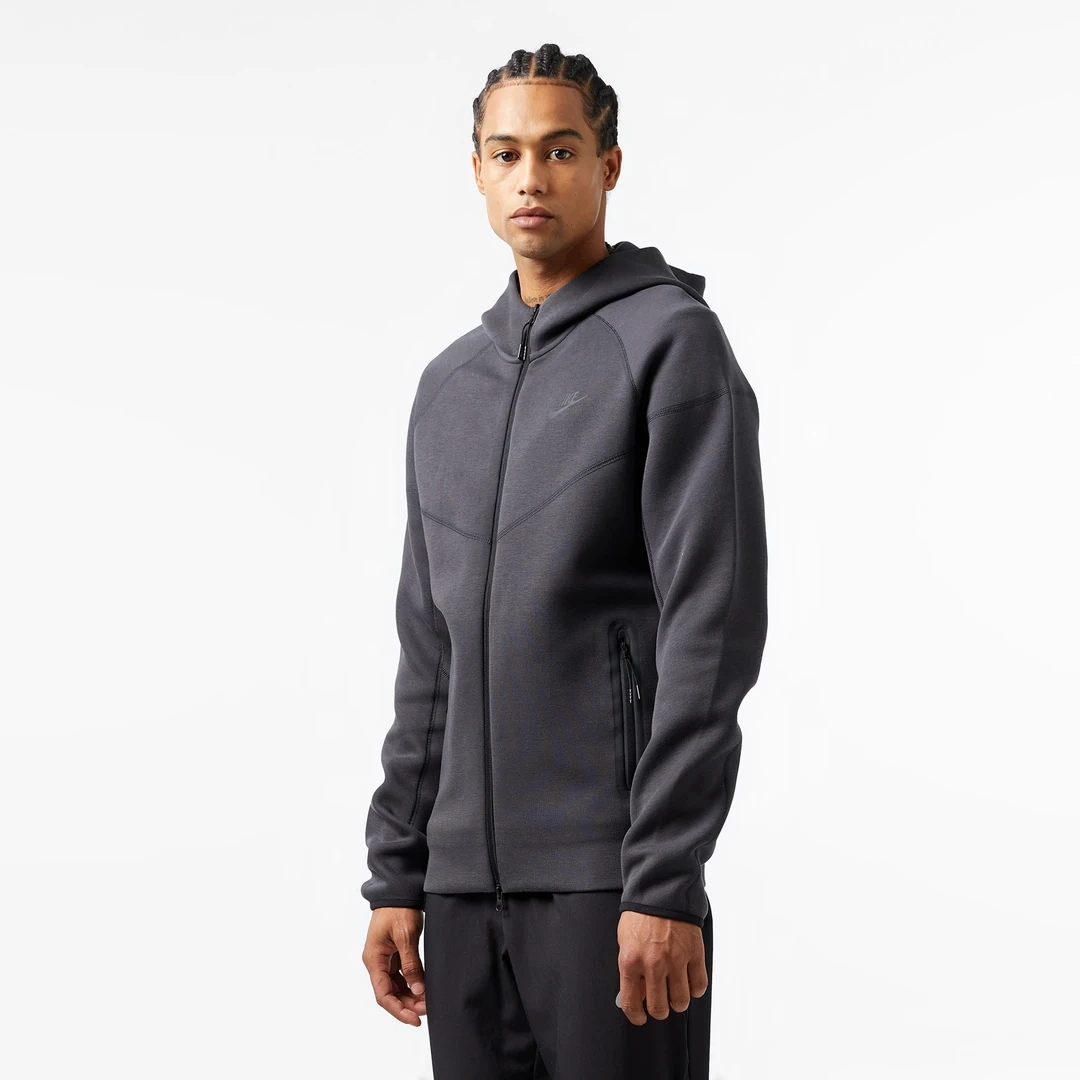Tech Fleece Windrunner (Yeni) Full-Zip Hoodie – Antrasit