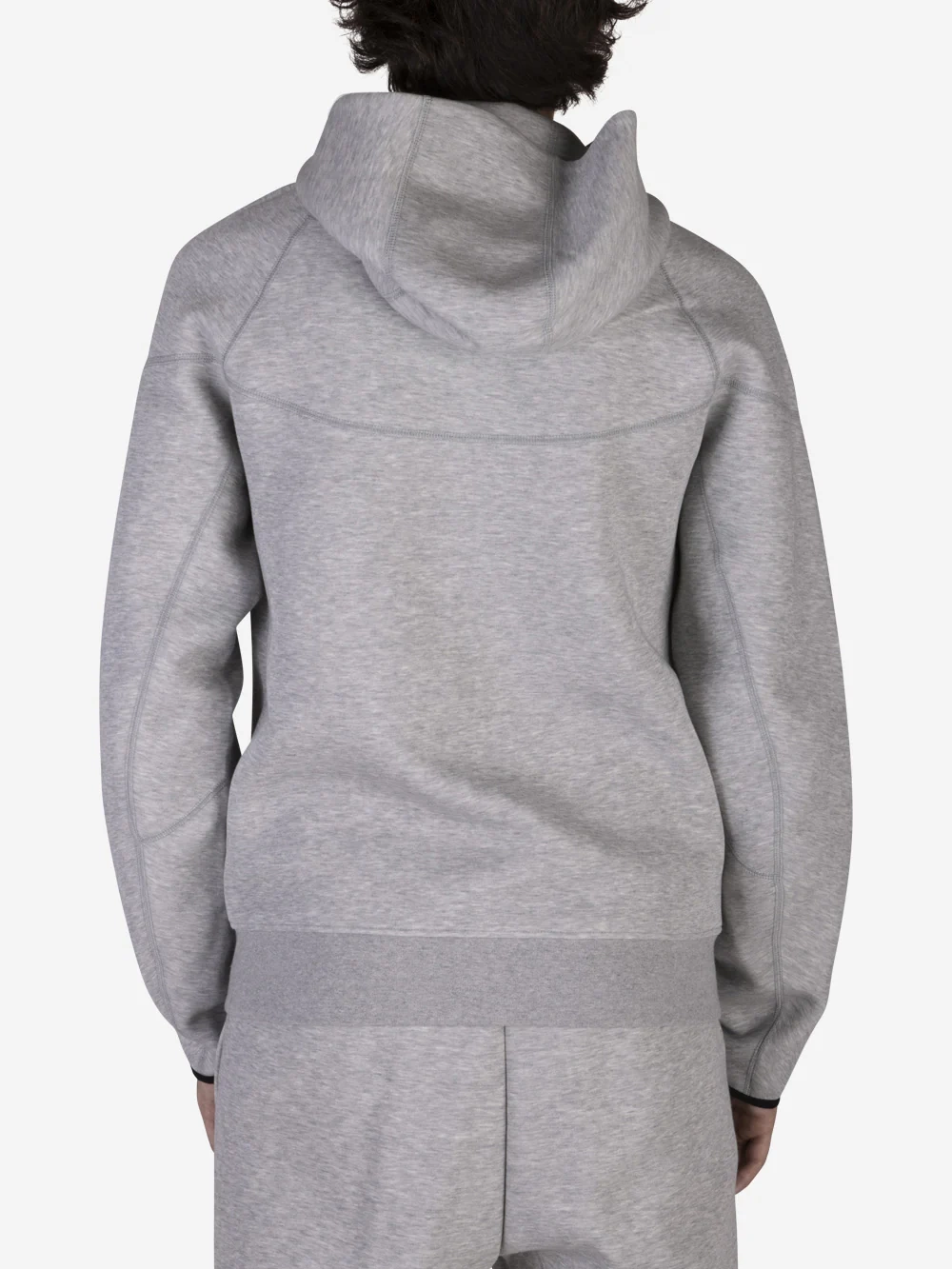 Tech Fleece Windrunner (Yeni) Full-Zip Hoodie – Gri