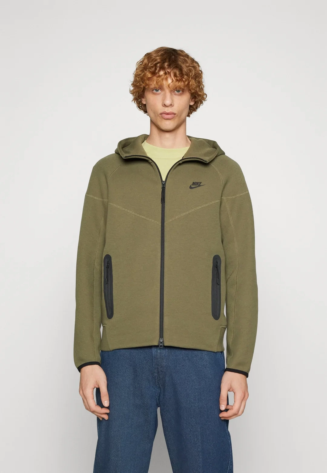 Tech Fleece Windrunner (Yeni) Full-Zip Hoodie – Haki