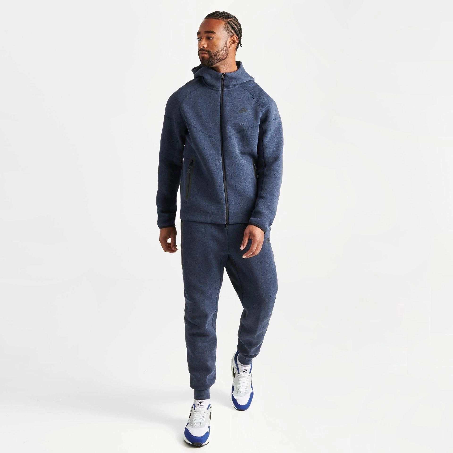 Tech Fleece Windrunner (Yeni) Full-Zip Hoodie – Lacivert