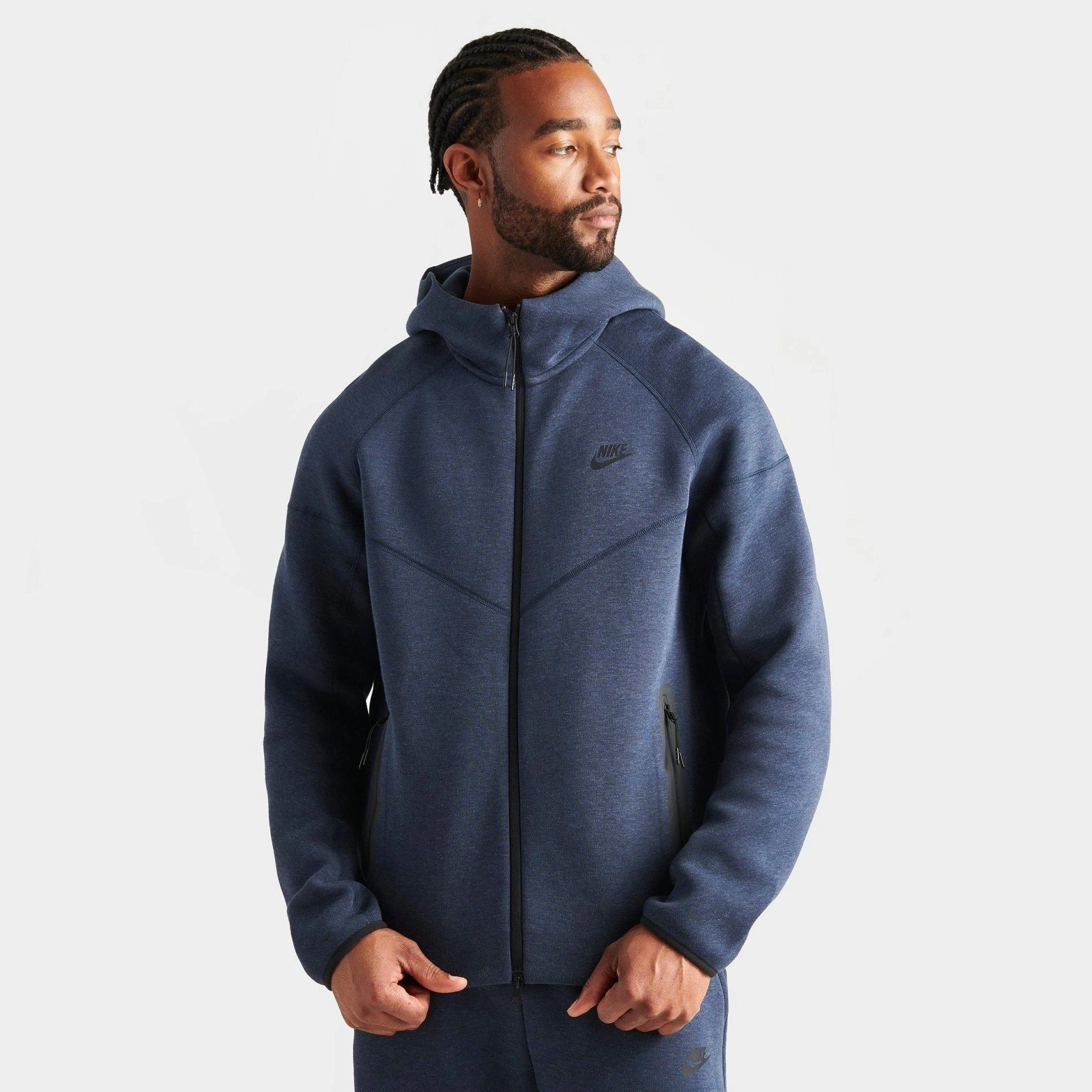 Tech Fleece Windrunner (Yeni) Full-Zip Hoodie – Lacivert