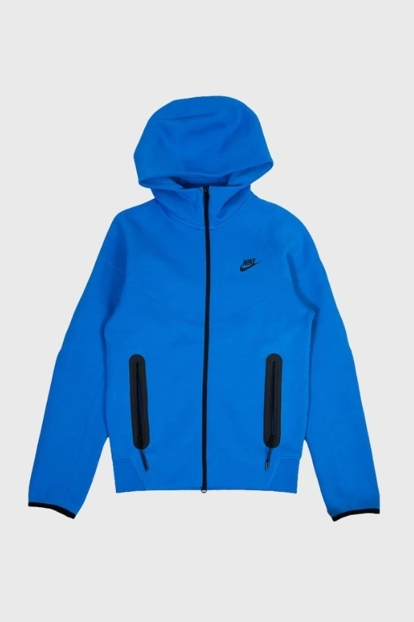 Tech Fleece Windrunner (Yeni) Full-Zip Hoodie – Blue