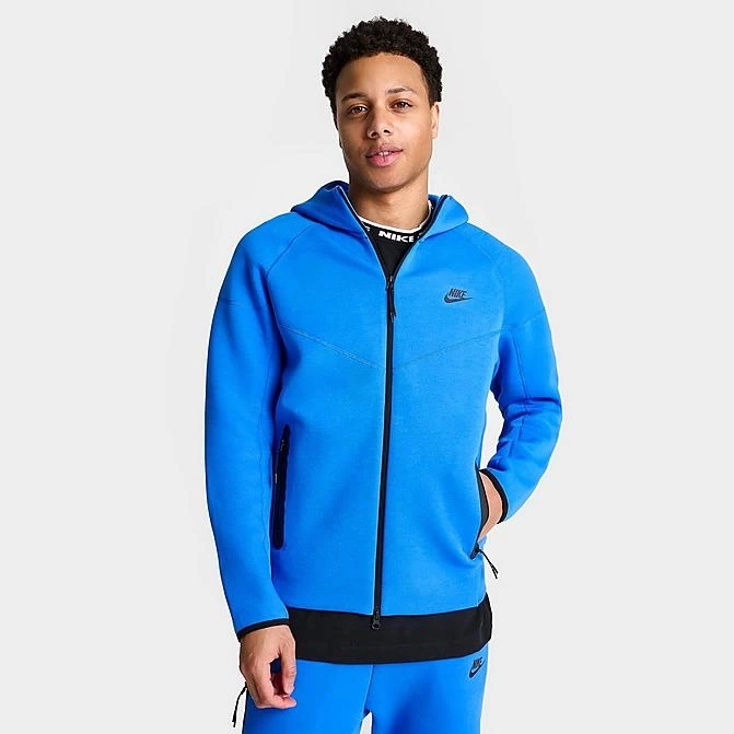 Tech Fleece Windrunner (Yeni) Full-Zip Hoodie – Blue