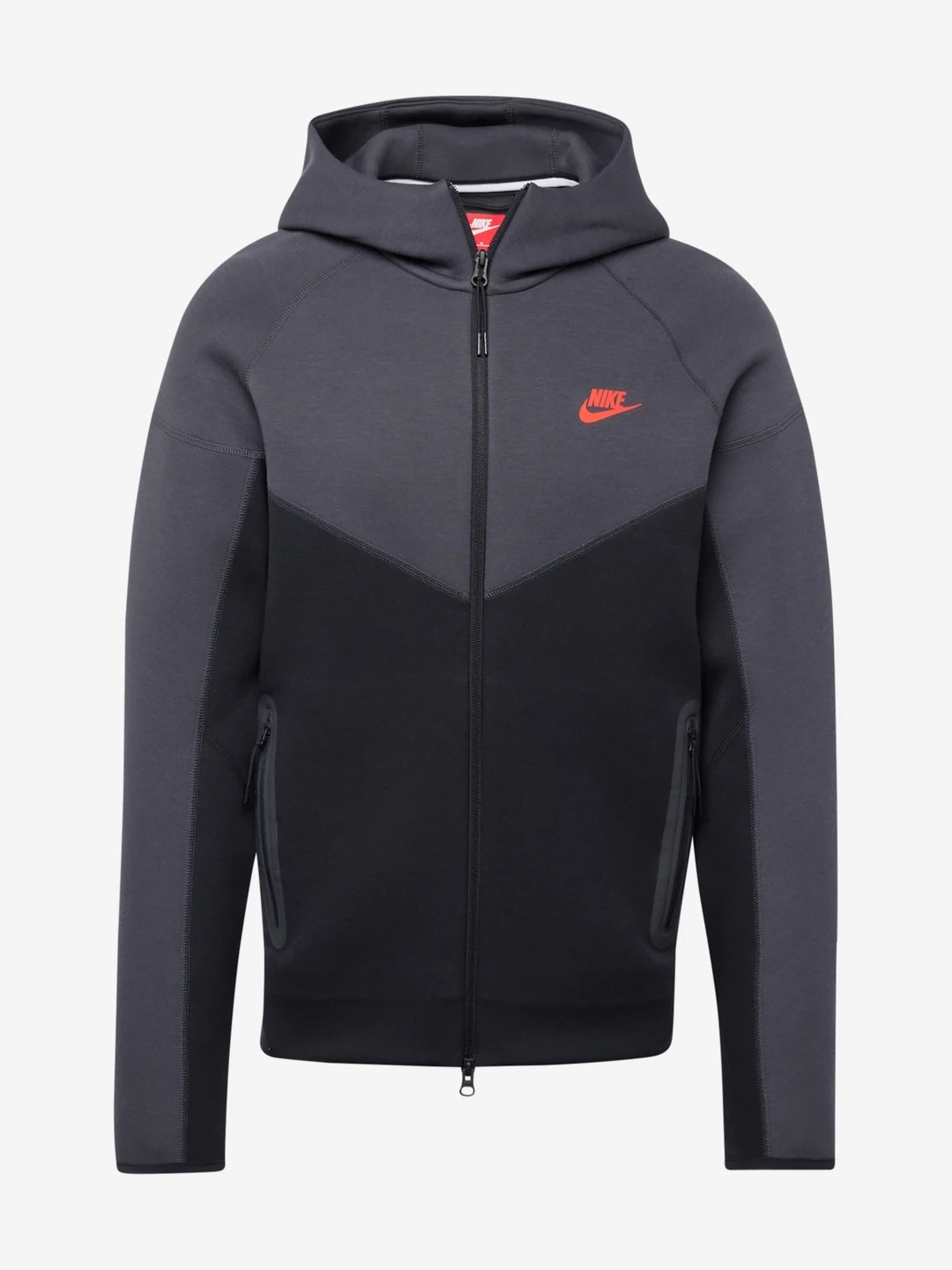Tech Fleece Windrunner (Yeni) Full-Zip Hoodie – Smoke/Orange
