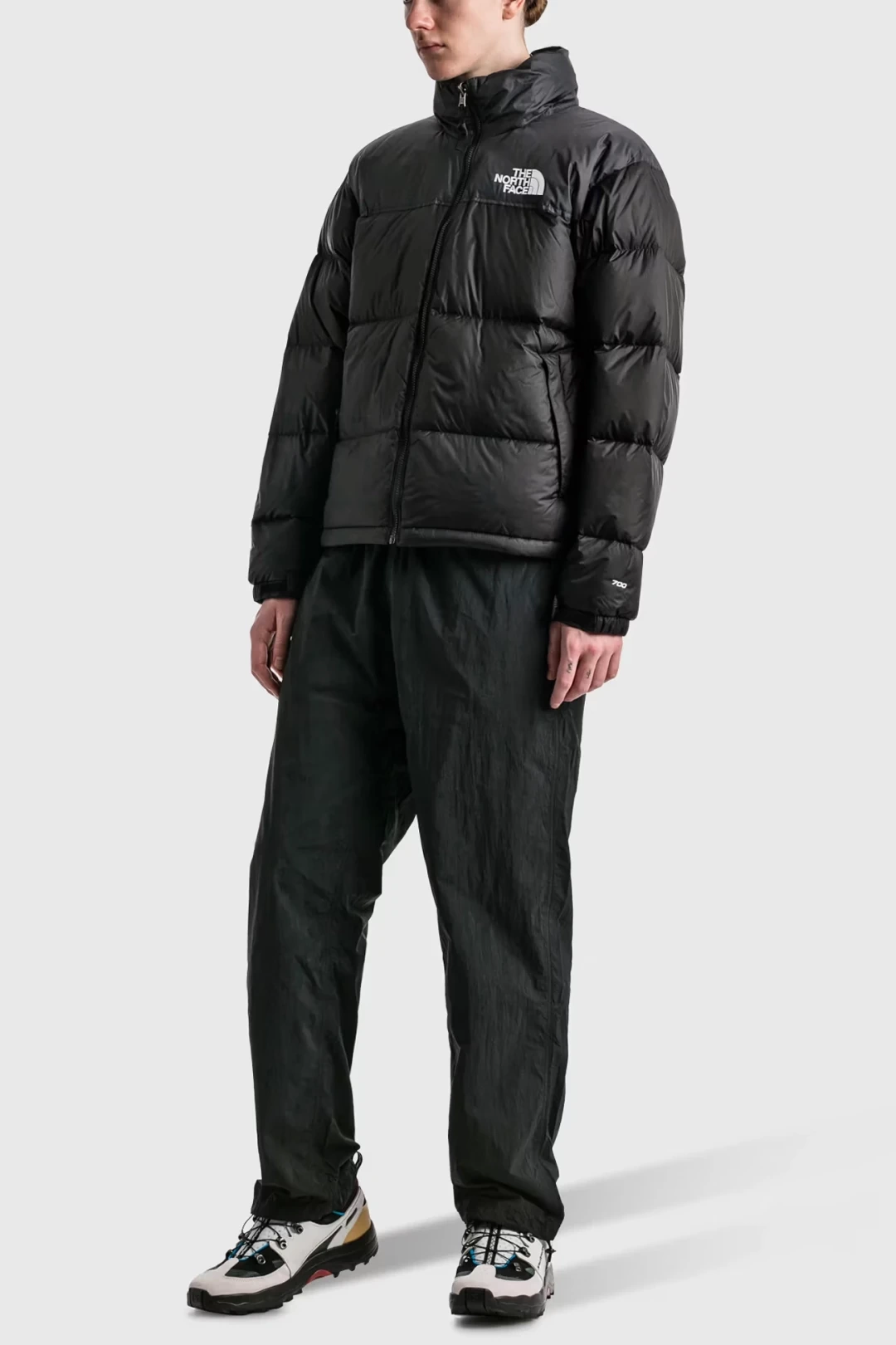 TNF 1996 Retro Nuptse Mont – Siyah