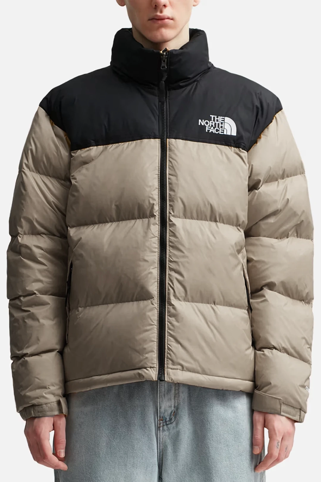 TNF 1996 Retro Nuptse Mont – Taş Rengi