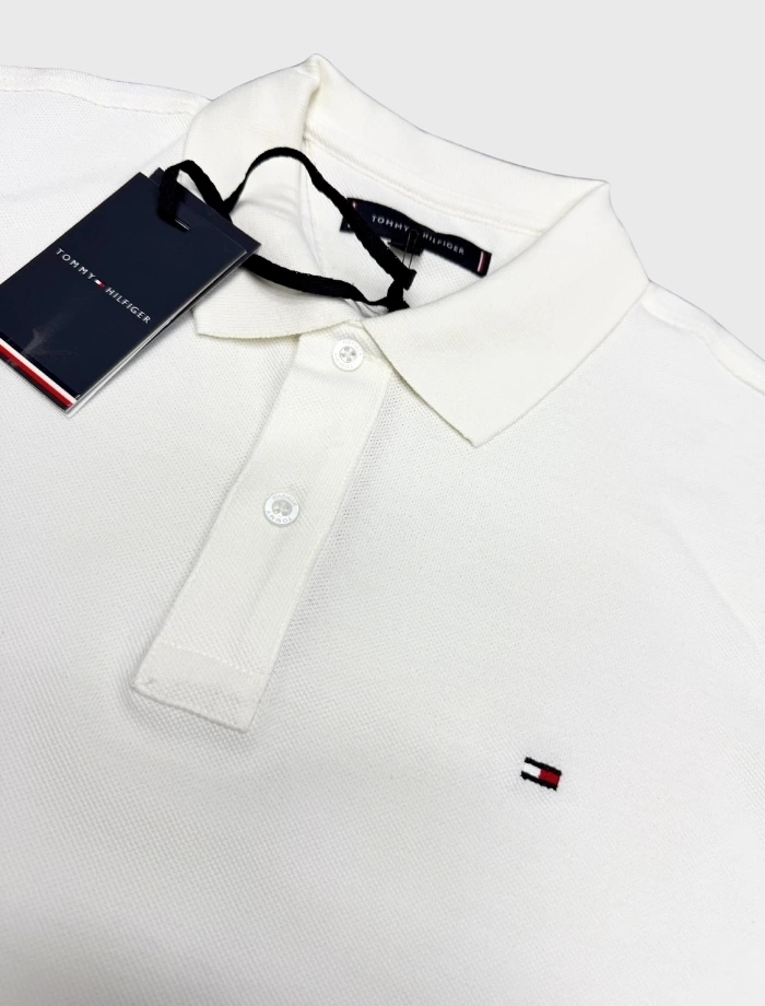 TOMMY Classic Polo T-shirt – Beyaz